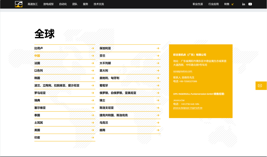 注册创建全资子公司“欧吉索机床(广东)有限公司”全力开展OPS机床项目
